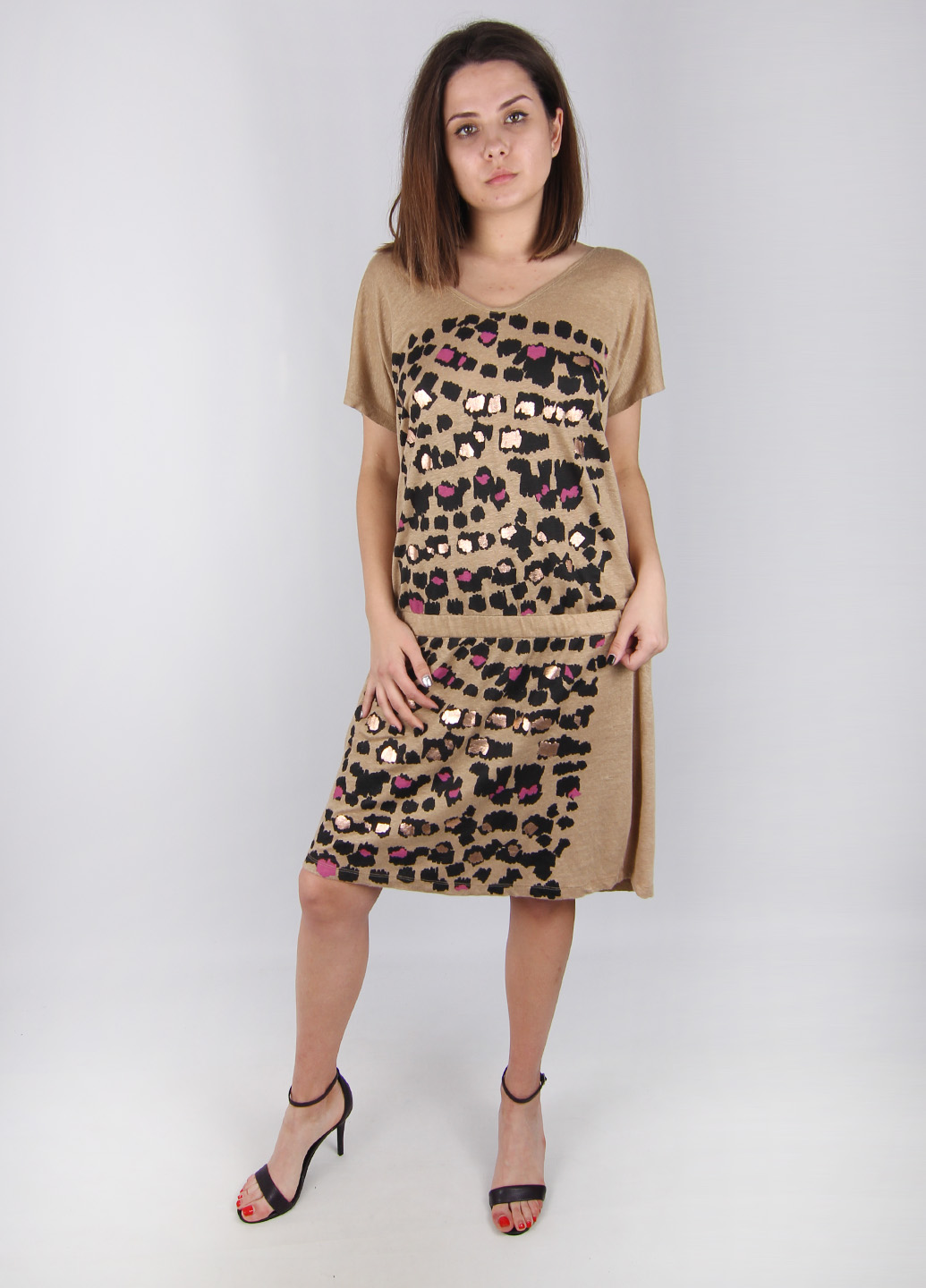 

Сукня Kookai 151P0638 3 бежевий