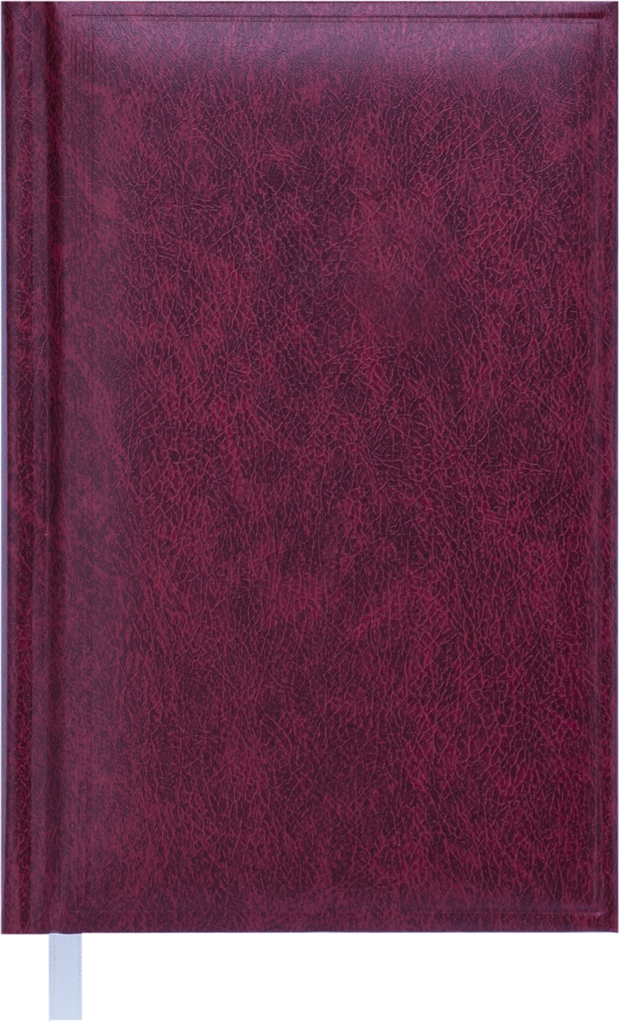 

Ежедневник недатированный Buromax Base(Miradur) A6 из бумвинила на 288 страниц Бордовый (ВМ.2604-13)