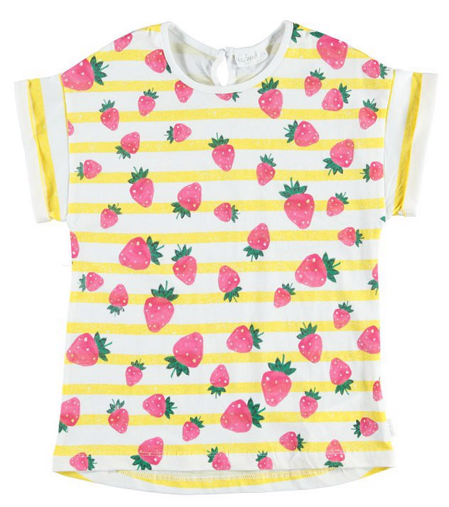 

Футболка LC Waikiki 110 см Желтая (T-shirt girl -061-1)