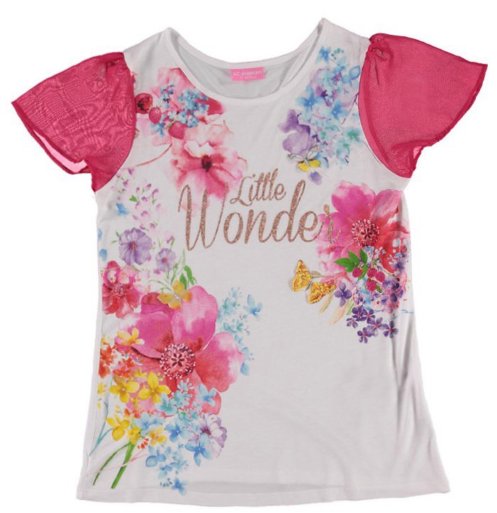 

Футболка LC Waikiki 110 см Белая (T-shirt girl -052-1)