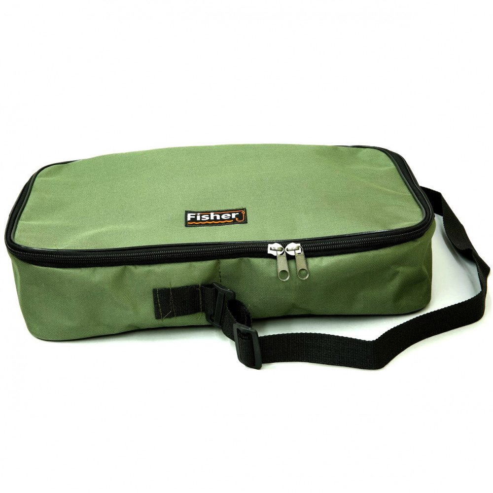 

Сумка Fisher для 10 зимних жерлиц, 41х22,5х10 см (K-045)