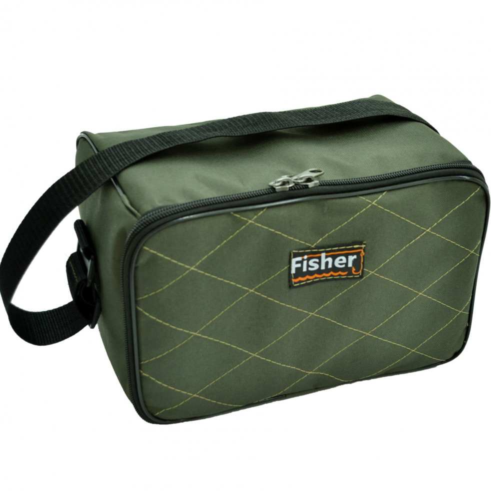

Термосумка Fisher 9 л с боксами, 28х18х18 см. (K 069)