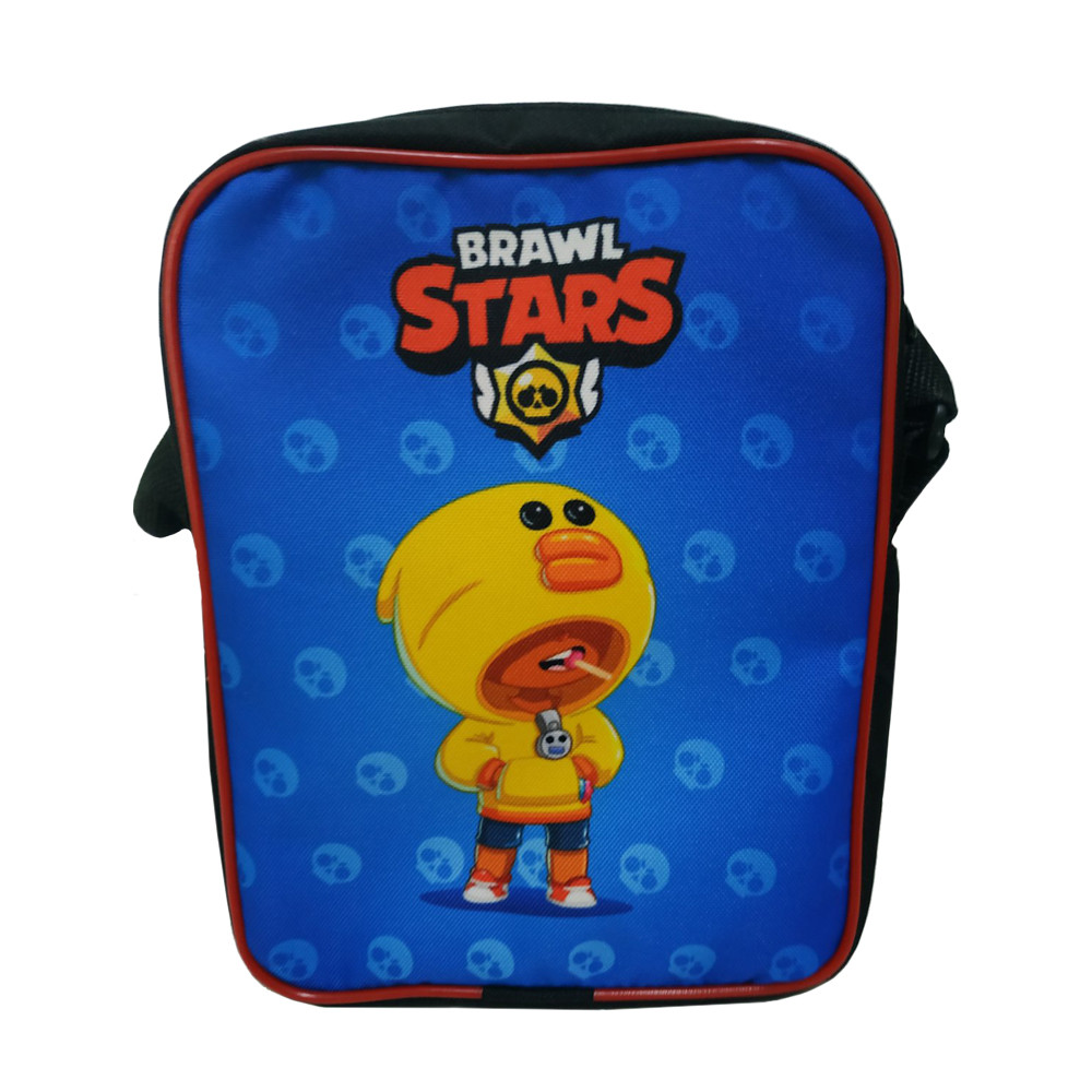 

Сумка мессенджер детская Бравл Старс (Brawl Stars) Леон Салли