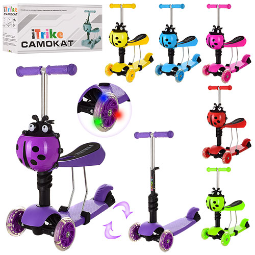 

Самокат Беговел I-trike JR3-016 MAXI