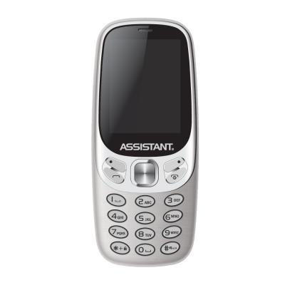 

Мобильный телефон Assistant AS-203 Silver (K300444-01)