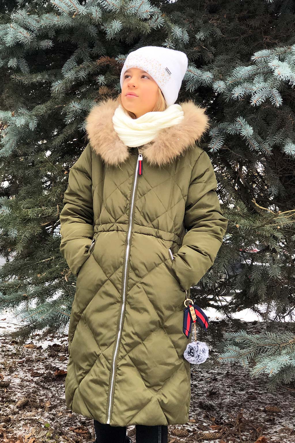 

Пуховик No name 140 см Хаки (2125000516721)