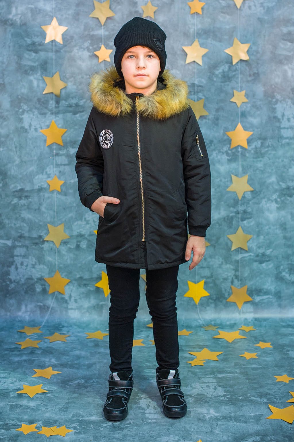 

Парка No name 110 см Черный