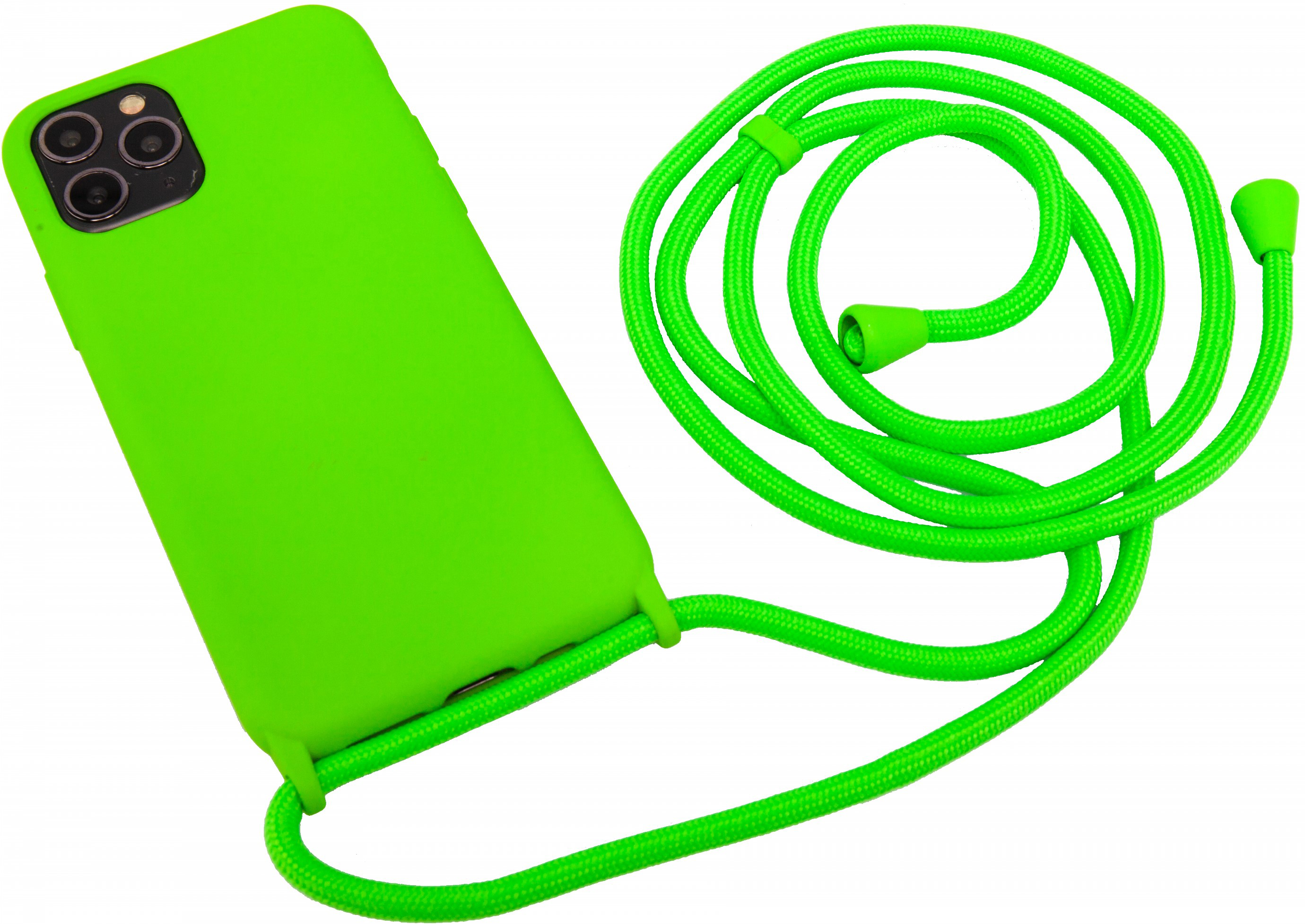 

Панель Necker на шнурке для Apple iPhone 11 Pro Electric Green (NCRR-11P-EG)