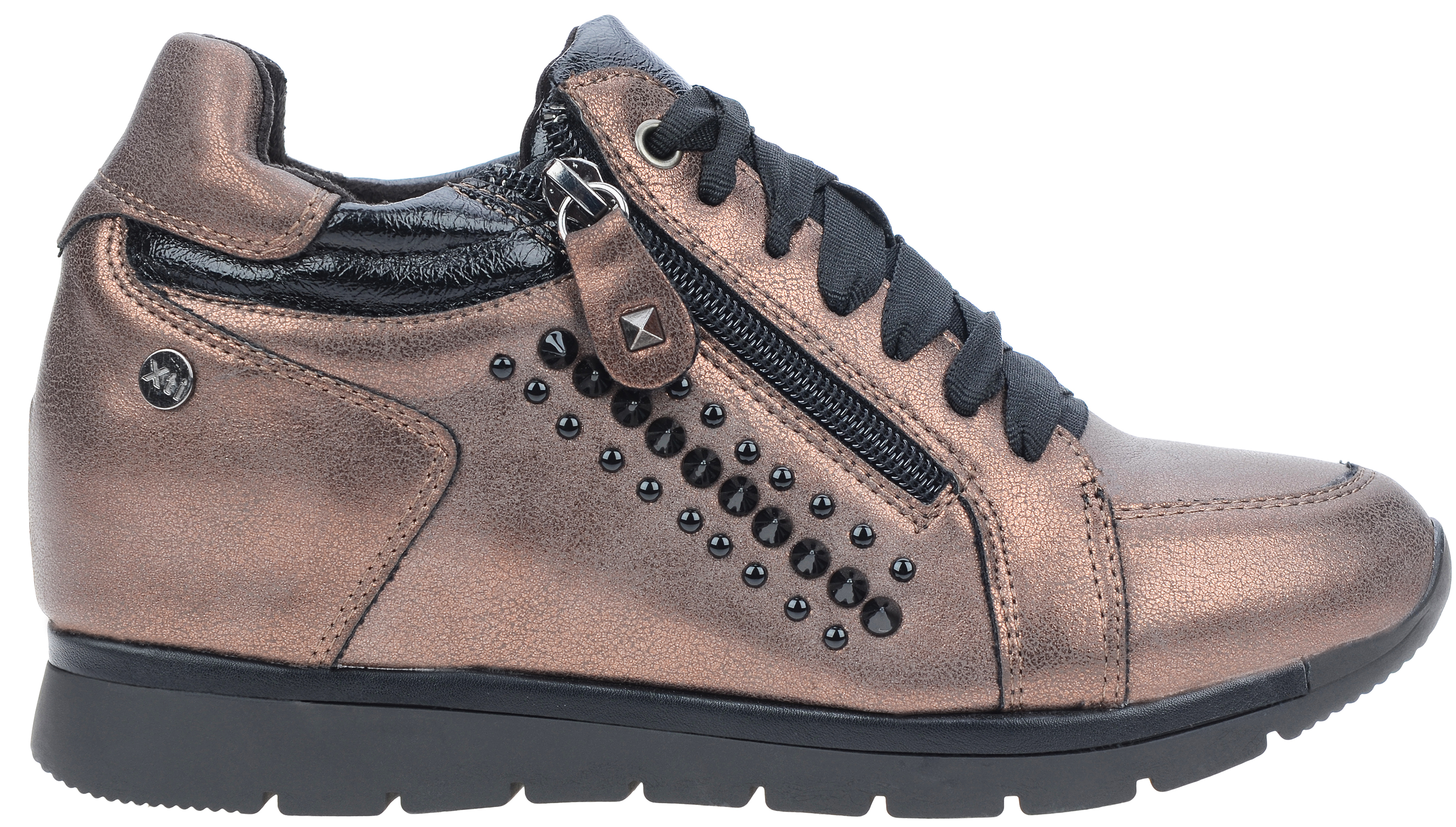 

Кроссовки XTI Bronze Metallic Ladies Shoes 48268 36 22 см Бронзовые