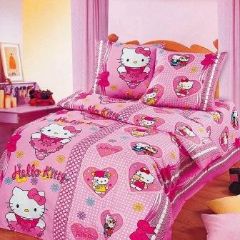 

Постельное белье АРТ Дизайн детское Хелло Китти, Hello Kitty Подростковый комплект