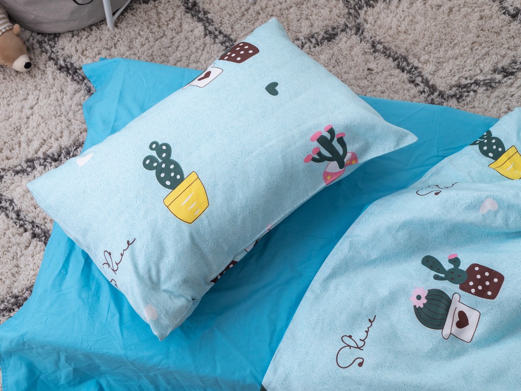 

Постельное белье CottonTwill детское из сатина "Кактусы" Полуторный комплект