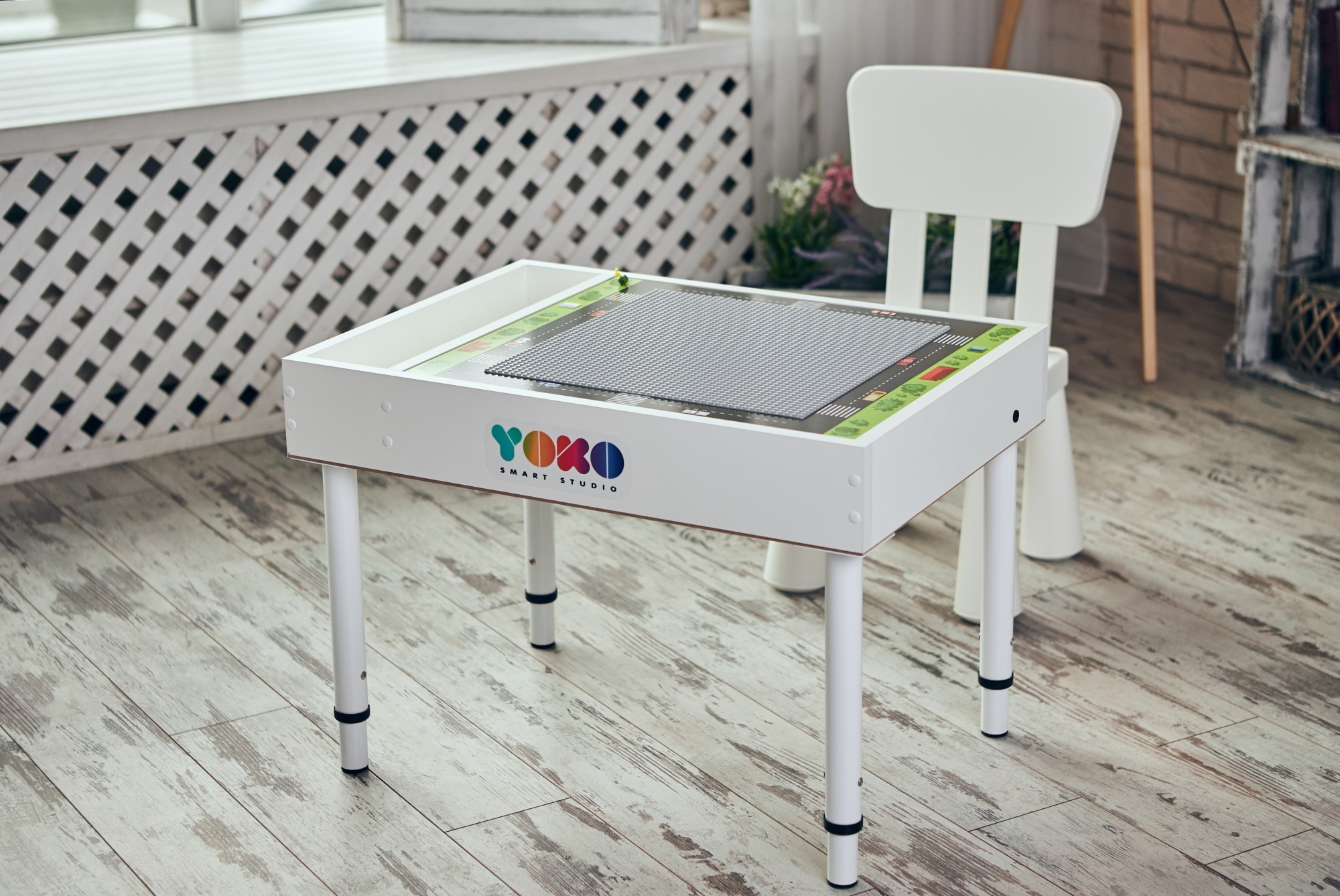 

Дитячий світловий Yoko All inclusive Місто стіл для ігор та занять (5360882)