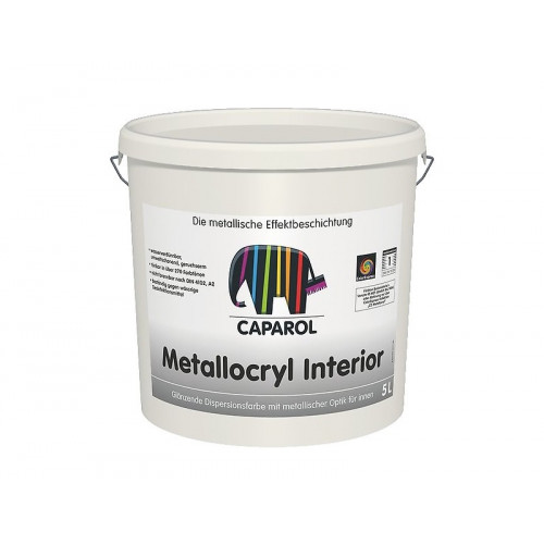 

Краска интерьерная дисперсионная Caparol Capadecor Metallacryl Interior RAL 9006