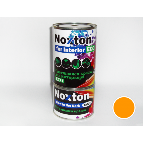 

Люминесцентная краска для интерьера NoxTon "Оранжевая" (оранжевая, оранжевое свеч.)