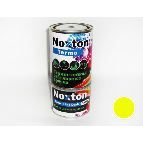 

Люминесцентная термостойкая краска NoxTon "Желтая" (желтая, желтое свеч.)