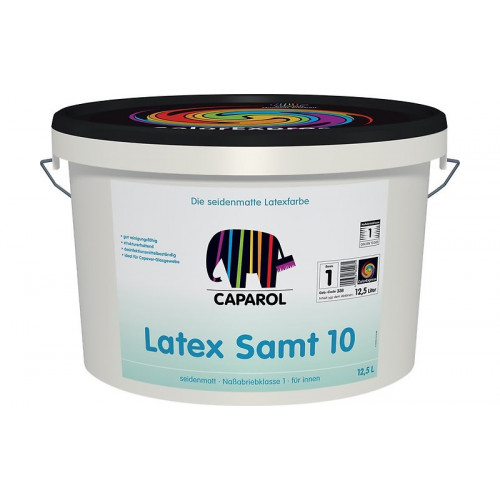 

Краска интерьерная латексная Caparol Latex Samt 10 B1 белая