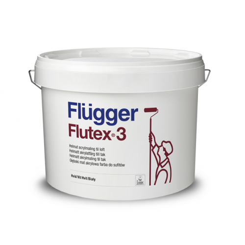 

Краска для потолков Flugger Flutex 3 Vit