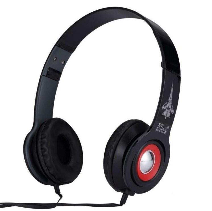 

Наушники накладные проводные Kusen KS-611, черные