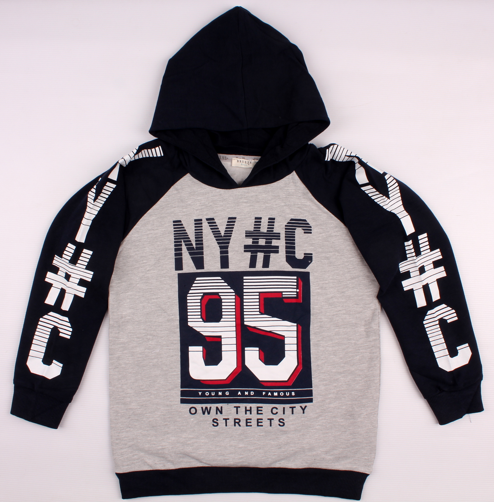 

Футболка с длинным рукавом Breeze Серый 134 см 11236 (453274)