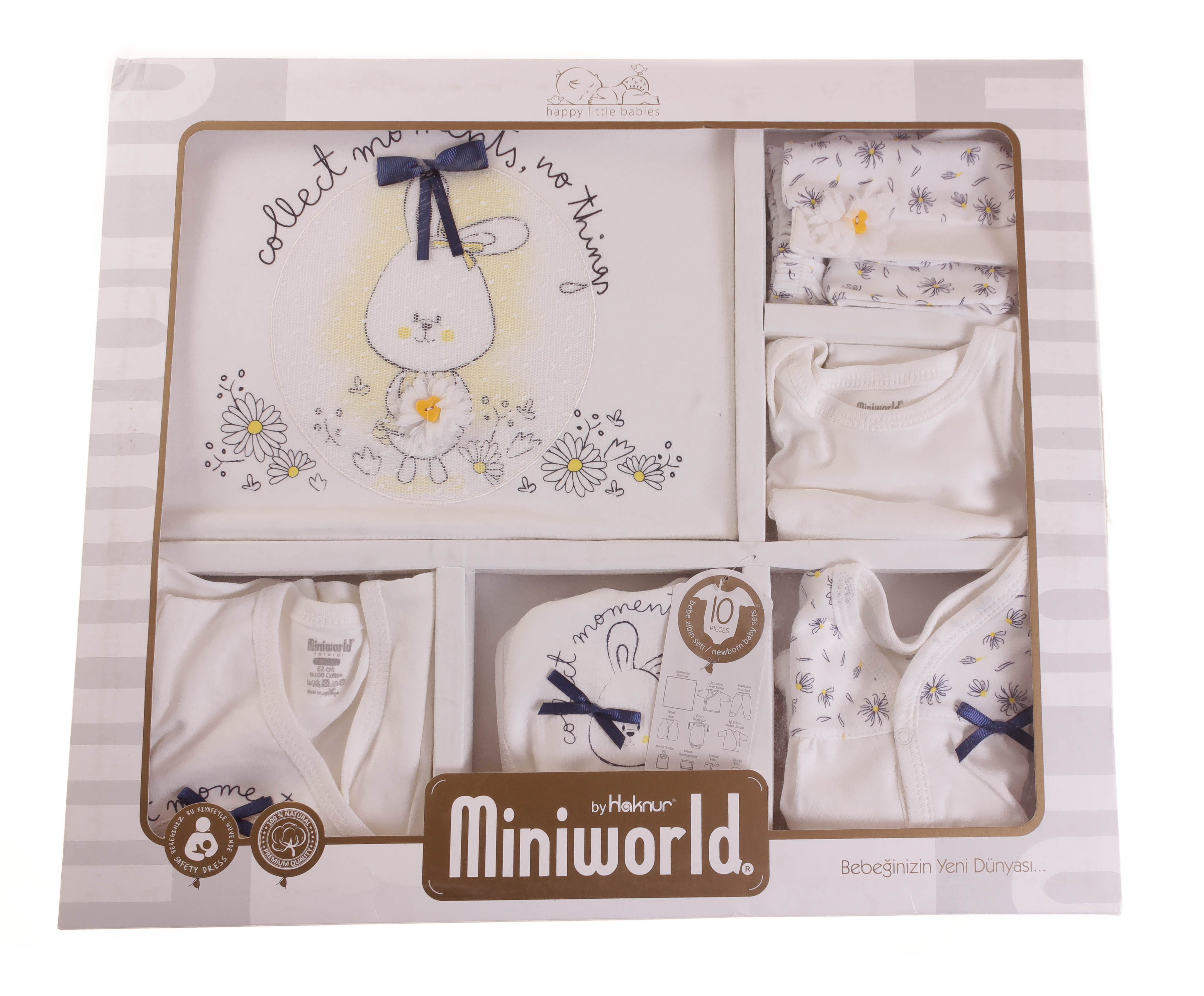 

Подарочный Комплект 10 ед. MiniWorld Желтый 62 см 14135