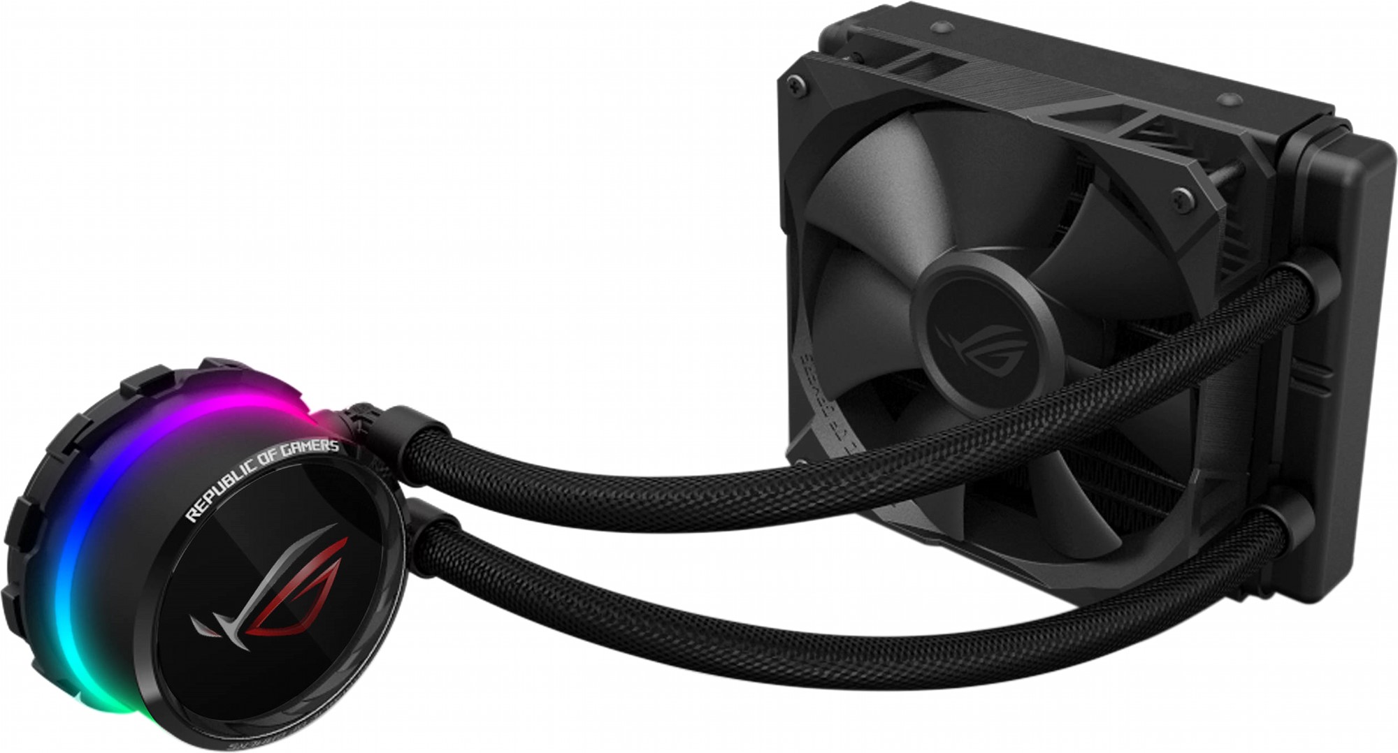 

Система жидкостного охлаждения ASUS ROG Ryuo Aura OLED 120 (ROG-RYUO-120)