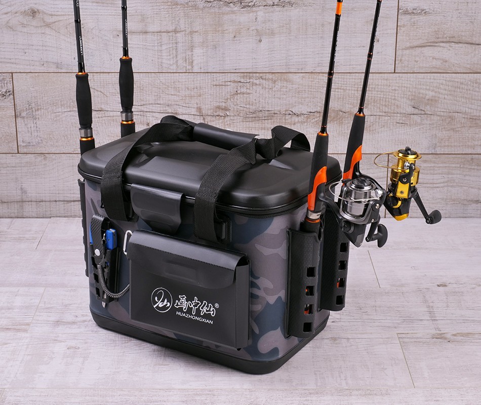 

Сумка спиннингиста CoolFish HLX-40 Army со съемным лотком и держателями для спиннинга (HLX-40-A)