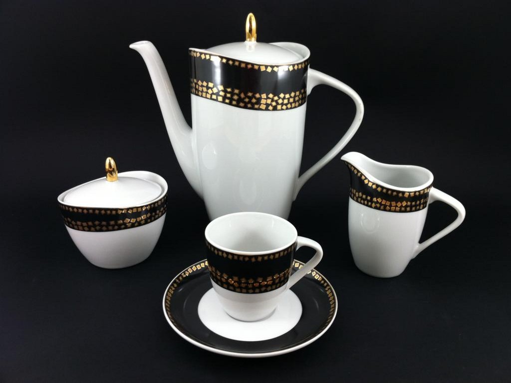 

Кофейный сервиз Thun фарфор 85016 Sylvie 9 пр.