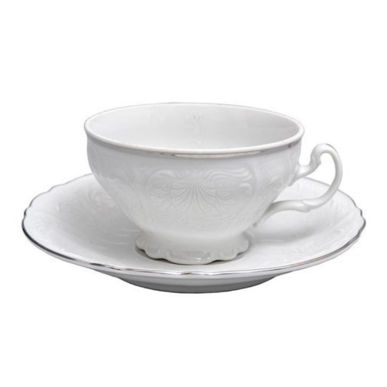 

Набор низких чашек 180 мл. Thun фарфор 3632021 Bernadotte 6 шт.