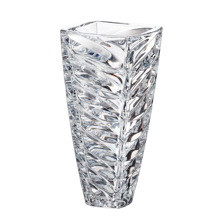 

Ваза 305 мм. Crystalite Bohemia стекло 8KG78 Facet