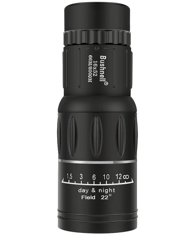 

Монокуляр Bushnell Q2 2675-5 16x52 с двойной фокусировкой + чехол