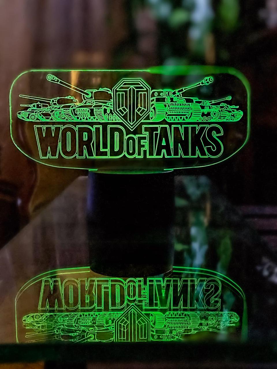 

3D светильник 3DTOYSLAMP World Of Tanks
