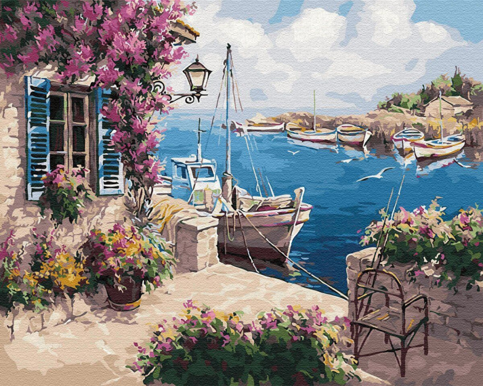 

Картина по номерам. Rainbow Art Море на рассвете GX29487-RA
