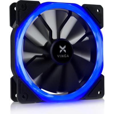 

Кулер до корпусу Vinga LED fan-01 blue
