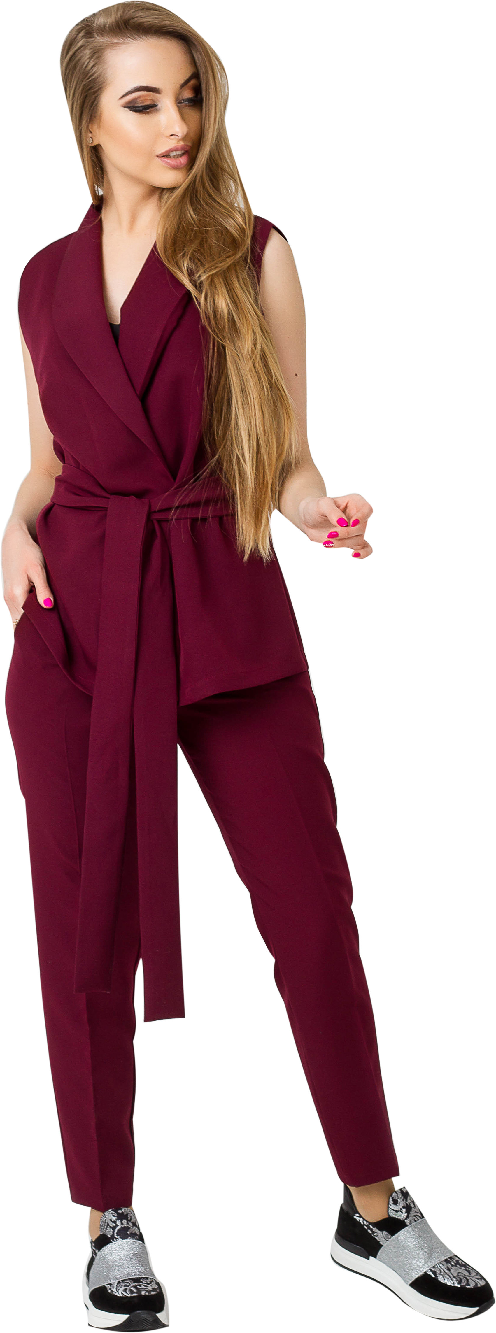 

Костюм Leo Pride KP2161 Памела 42 Бордовый