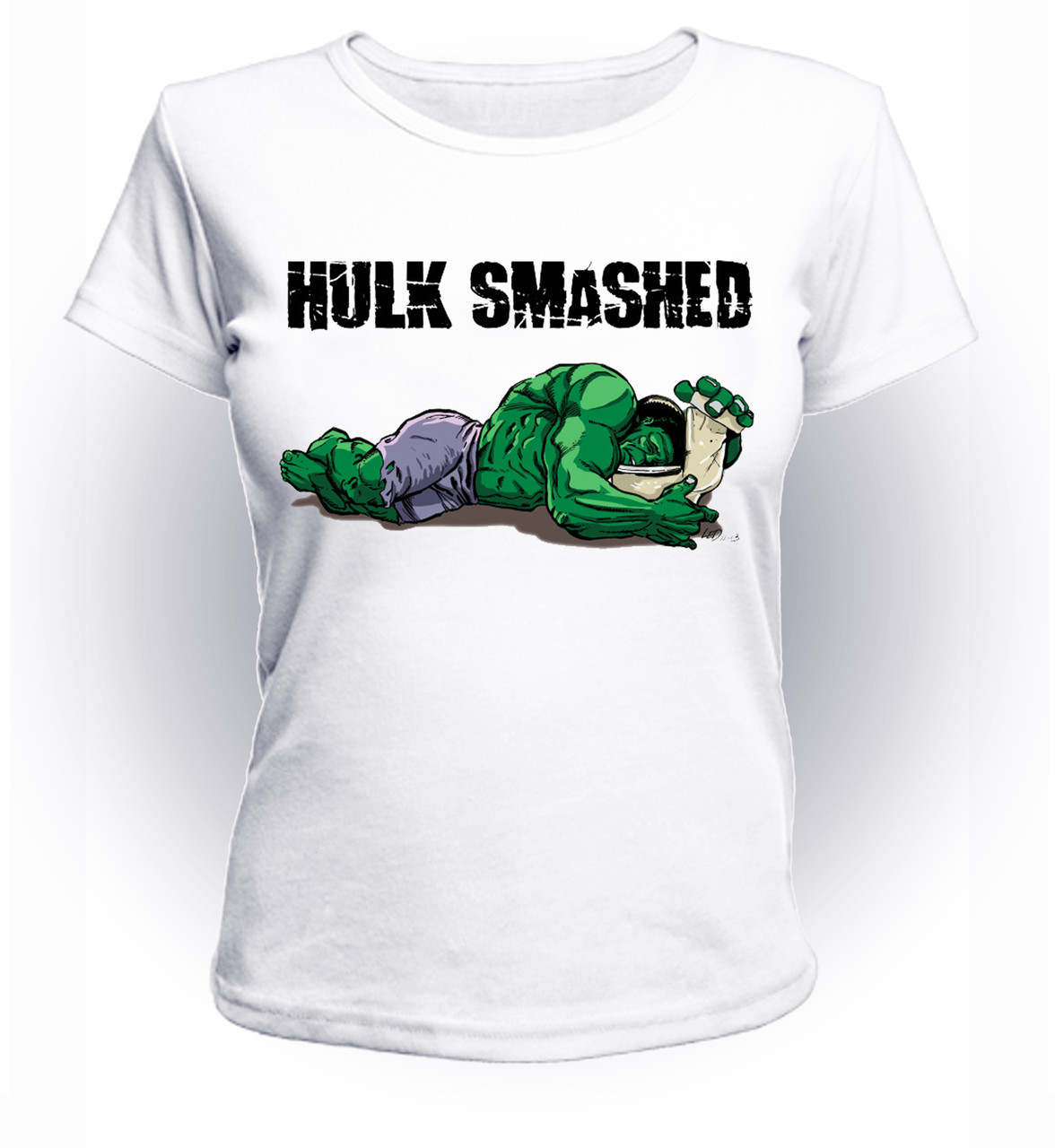

Футболка GeekLand Халк Hulk had too much barrels HU.01.028 (FU21HU.01.028/girl-140)