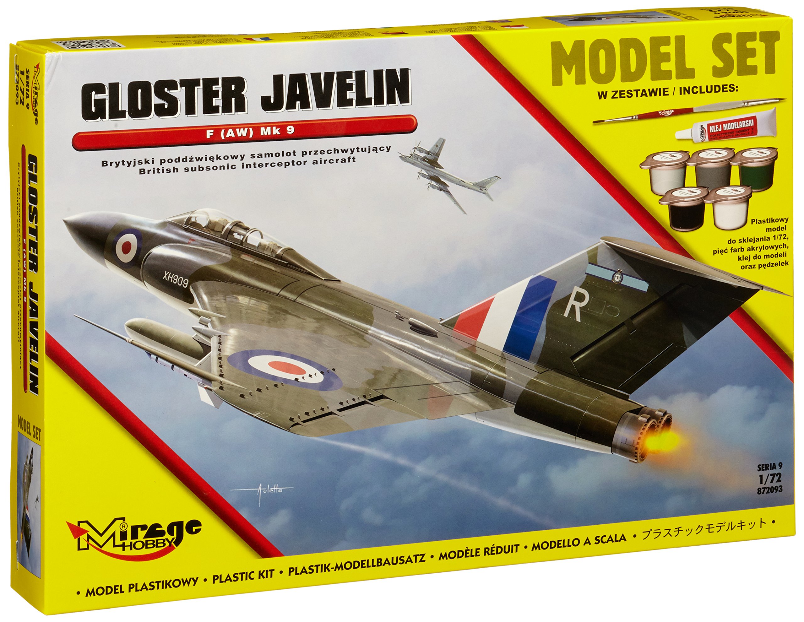 

Сборная модель Mirage Gloster Javelin F Mk9 (872093)