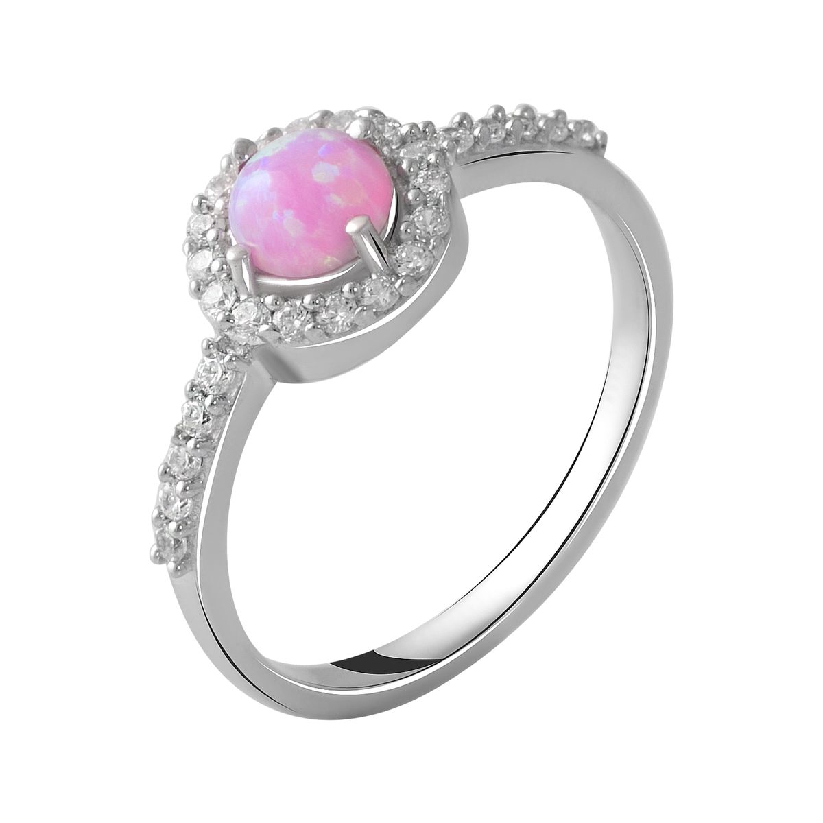 

Серебряное кольцо LAMIA с опалом 0.59ct 17 размер