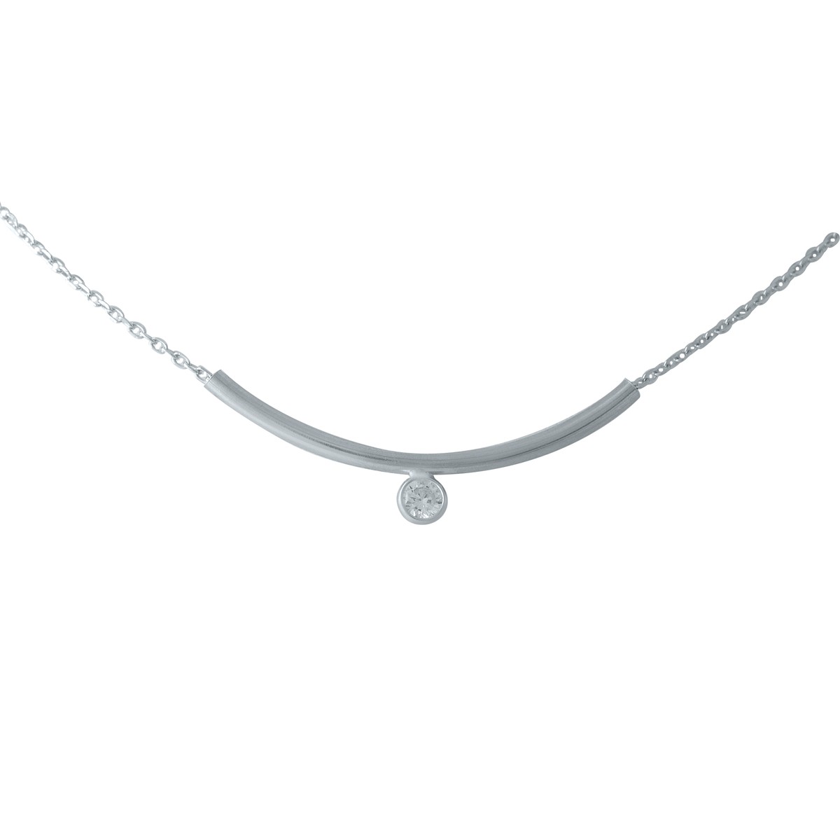 

Серебряное колье LAMIA с фианитами 380400 размер