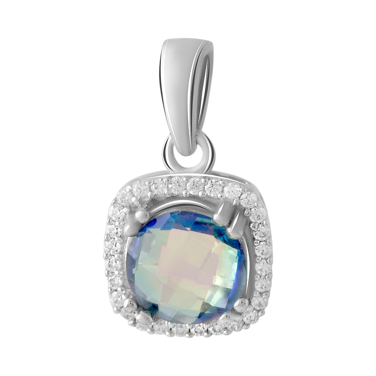 

Серебряная подвеска LAMIA с мистик топазом 1.871ct