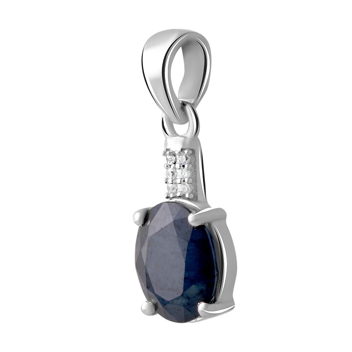 

Серебряная подвеска LAMIA с сапфиром 2.916ct