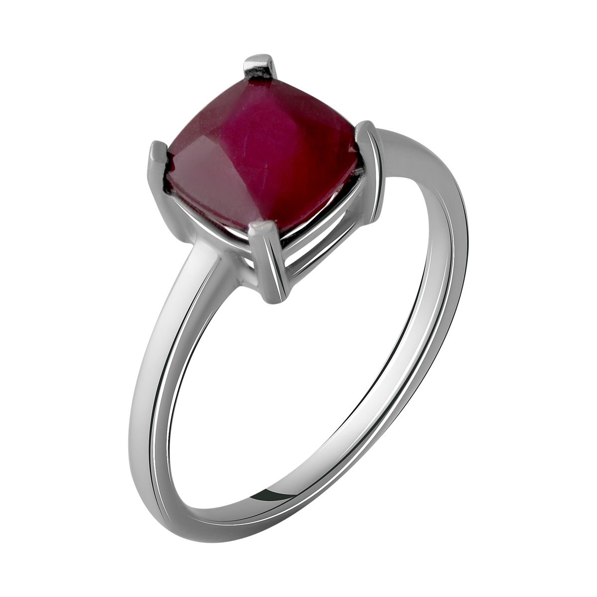 

Серебряное кольцо LAMIA с натуральным рубином 2.792ct 18 размер