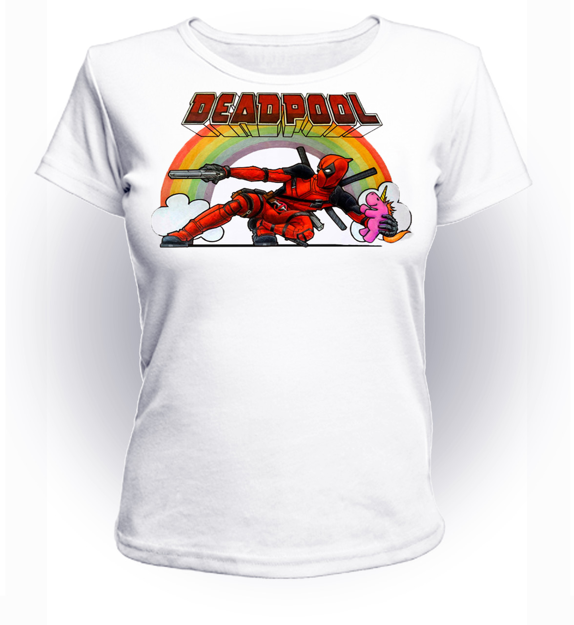 

Футболка GeekLand Дэдпул Deadpool rainbow hero DP.01.056 (FU21DP.01.056/girl-152)