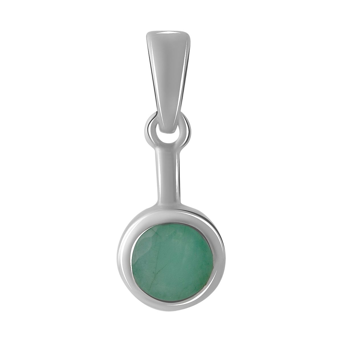 

Серебряная подвеска LAMIA с изумрудом 0.713ct