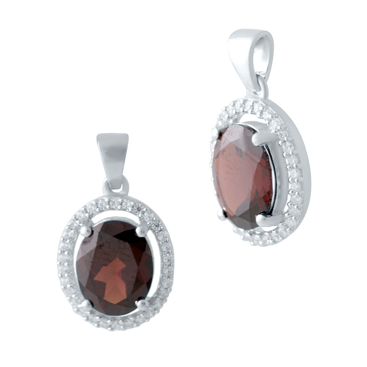 

Серебряная подвеска LAMIA с гранатом 2.52ct