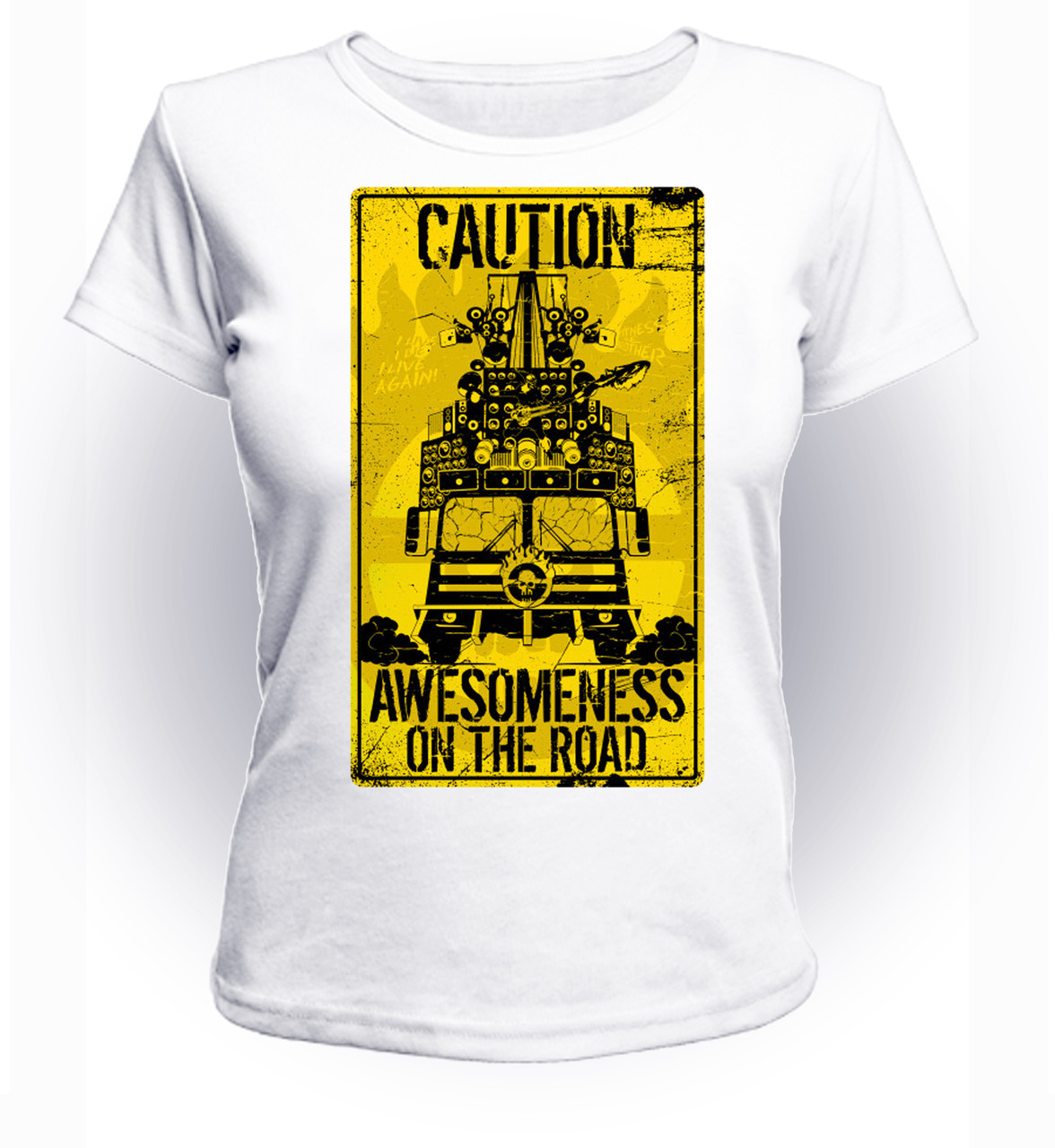 

Футболка GeekLand Безумный Макс Mad Max caution MM.01.001 (FU21MM.01.001/girl-98)