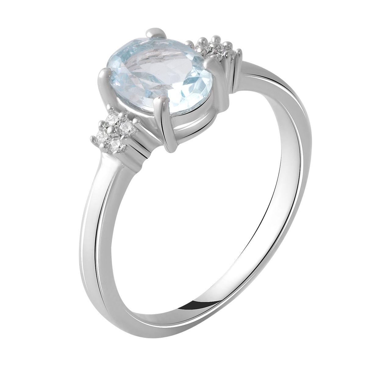 

Серебряное кольцо LAMIA с натуральным топазом 1.47ct 18.5 размер