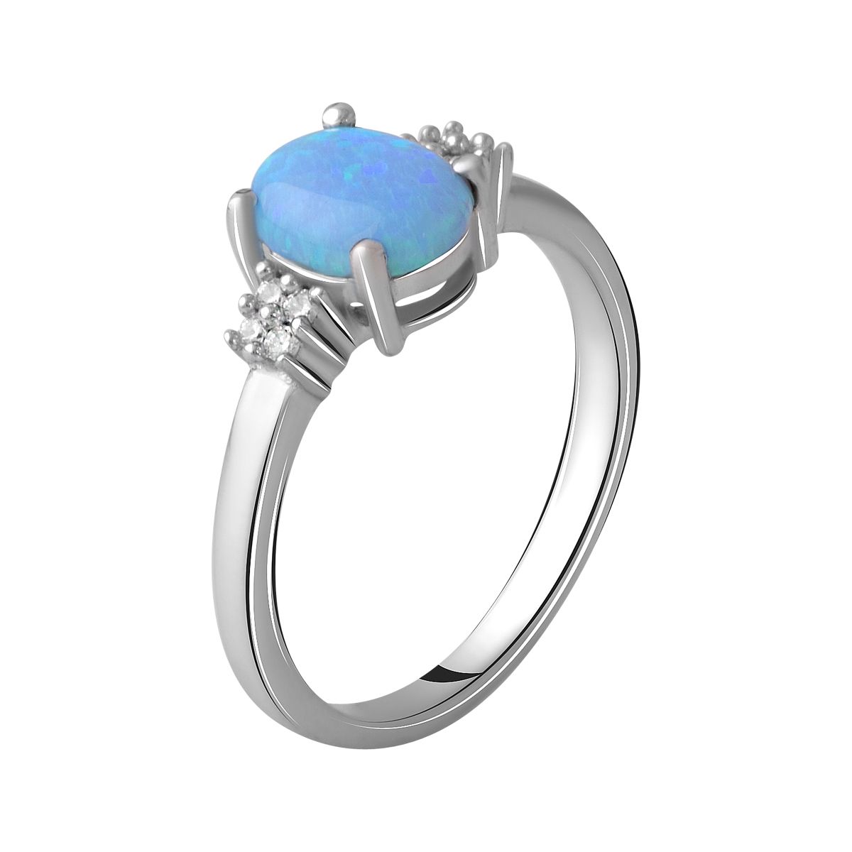 

Серебряное кольцо LAMIA с опалом 0.633ct 17 размер