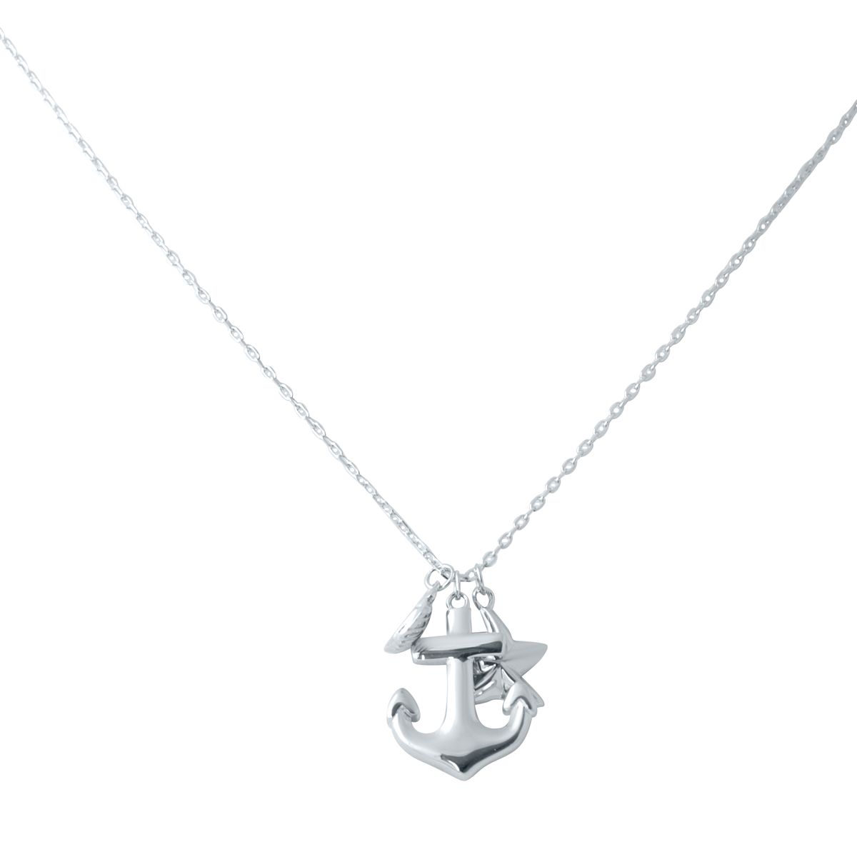 

Серебряное колье LAMIA без камней 450 размер