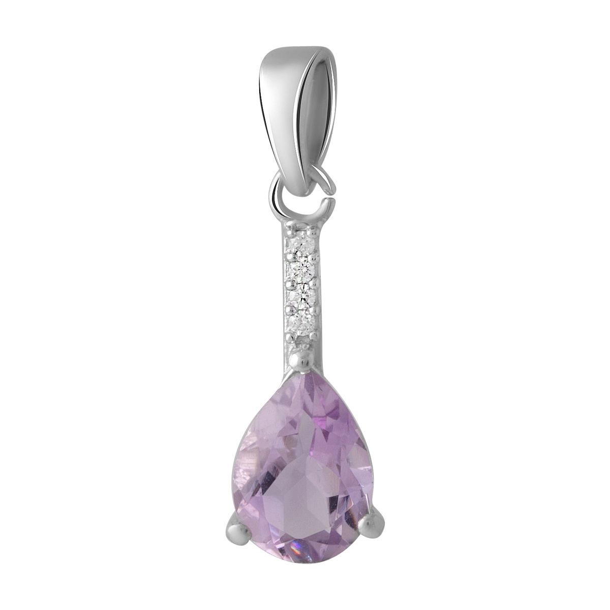 

Серебряная подвеска LAMIA с аметистом 1.718ct