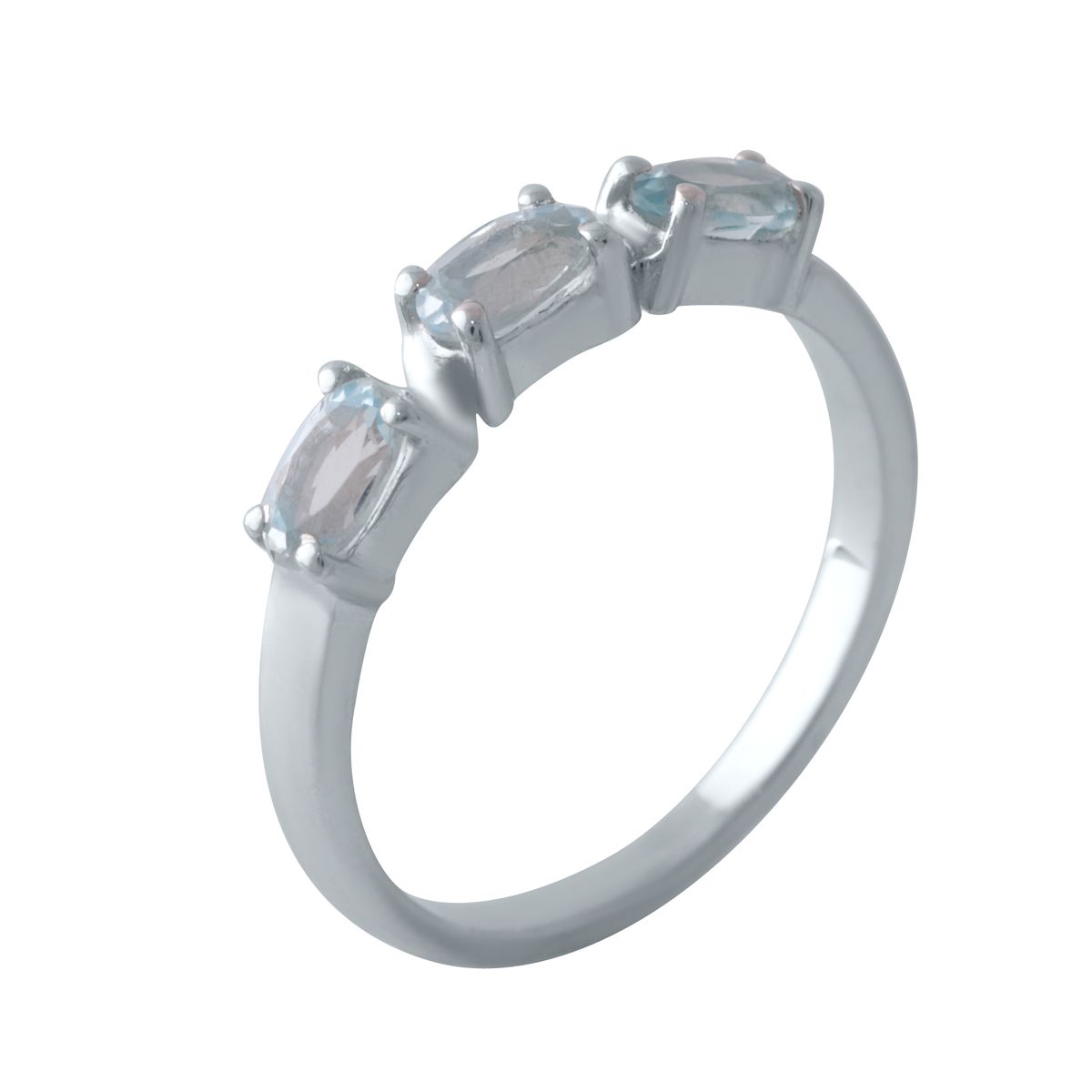 

Серебряное кольцо LAMIA с натуральным топазом 0.78ct 17 размер